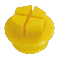 Plastikowy korek zabezpieczający na gwint UNF / Prosty